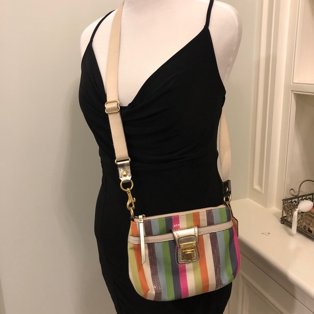 Coach Poppy Legacy Crossbody Bag
